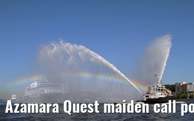 Azamara Quest maiden call port of Hamburg, 23. July 2013