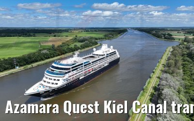 Azamara Quest Kiel Canal transit 09.07.2022