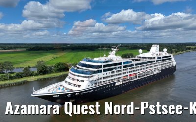 Azamara Quest Nord-Pstsee-Kanal 09.07.2022