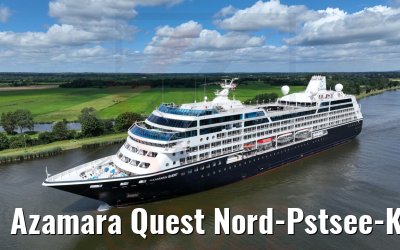 Azamara Quest Nord-Pstsee-Kanal 09.07.2022