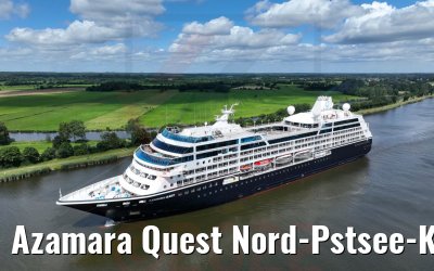 Azamara Quest Nord-Pstsee-Kanal 09.07.2022