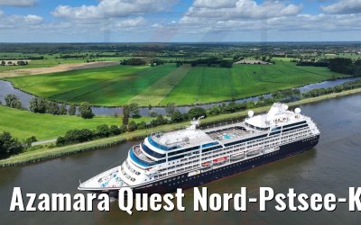 Azamara Quest Nord-Pstsee-Kanal 09.07.2022