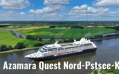 Azamara Quest Nord-Pstsee-Kanal 09.07.2022