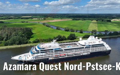 Azamara Quest Nord-Pstsee-Kanal 09.07.2022