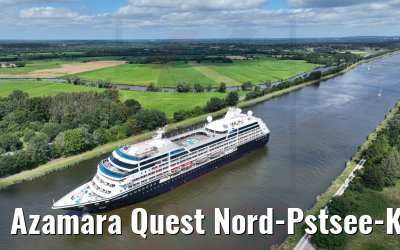 Azamara Quest Nord-Pstsee-Kanal 09.07.2022