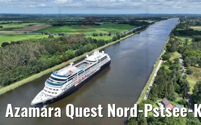 Azamara Quest Nord-Pstsee-Kanal 09.07.2022