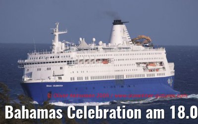 Bahamas Celebration am 18.04.2009 vor Nassau