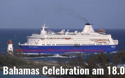Bahamas Celebration am 18.04.2009 vor Nassau