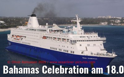 Bahamas Celebration am 18.04.2009 vor Nassau