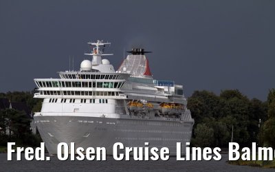 Fred. Olsen Cruise Lines Balmoral, Kiel Canal, 17. September 2013