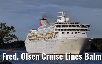 Fred. Olsen Cruise Lines Balmoral, Kiel Canal, 17. September 2013