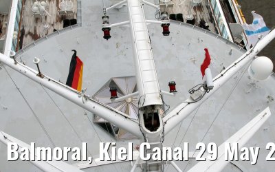Balmoral, Kiel Canal 29 May 2013