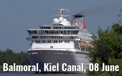 Balmoral, Kiel Canal, 08 June 2013