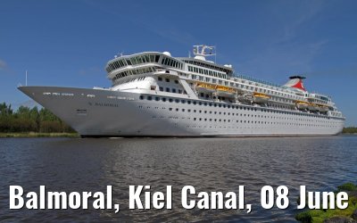 Balmoral, Kiel Canal, 08 June 2013