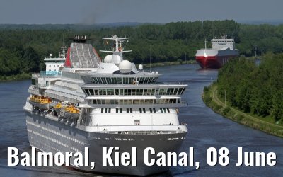 Balmoral, Kiel Canal, 08 June 2013
