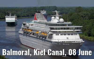 Balmoral, Kiel Canal, 08 June 2013