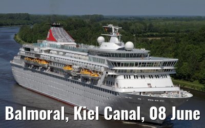 Balmoral, Kiel Canal, 08 June 2013