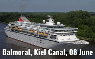 Balmoral, Kiel Canal, 08 June 2013