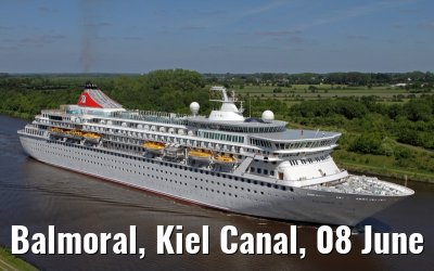 Balmoral, Kiel Canal, 08 June 2013
