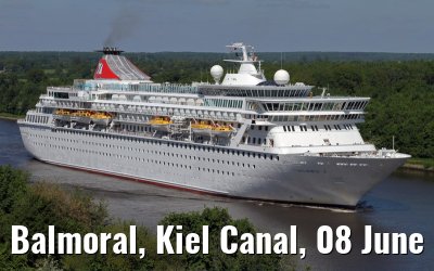 Balmoral, Kiel Canal, 08 June 2013