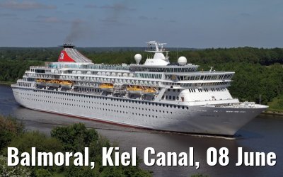Balmoral, Kiel Canal, 08 June 2013