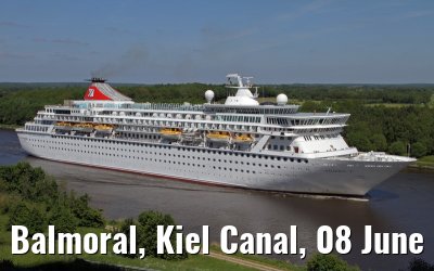 Balmoral, Kiel Canal, 08 June 2013