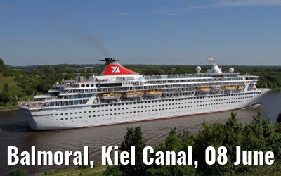Balmoral, Kiel Canal, 08 June 2013