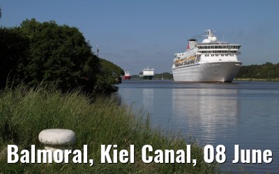 Balmoral, Kiel Canal, 08 June 2013
