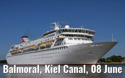 Balmoral, Kiel Canal, 08 June 2013