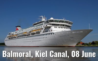 Balmoral, Kiel Canal, 08 June 2013