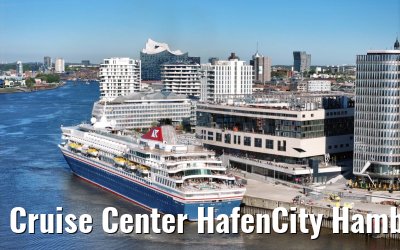 Cruise Center HafenCity Hamburg and MS Balmoral 26.04.2025