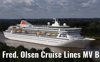 Fred. Olsen Cruise Lines MV Balmoral Kiel Canal transit, 13. July 2015
