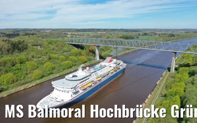 MS Balmoral Hochbrücke Grünental 25.04.2019