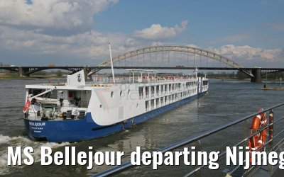 MS Bellejour departing Nijmegen 08.04.2016