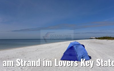 am Strand im Lovers Key State Park