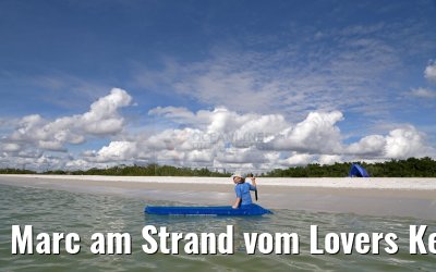 Marc am Strand vom Lovers Key State Park