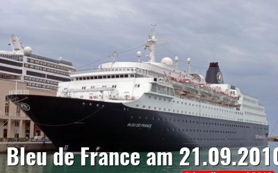 Bleu de France am 21.09.2010 in Palermo