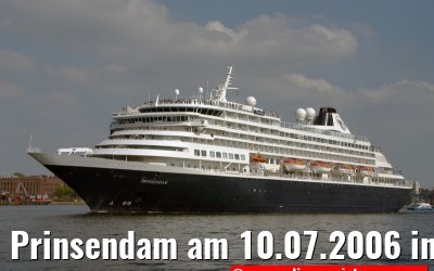 Prinsendam am 10.07.2006 in Amsterdam