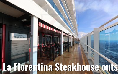 La Florentina Steakhouse outside area Costa Firenze