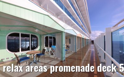relax areas promenade deck 5 Costa Firenze