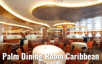 Palm Dining Room Caribbean Princess