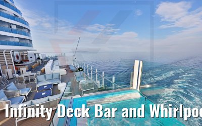 Infinity Deck Bar and Whirlpools Costa Toscana