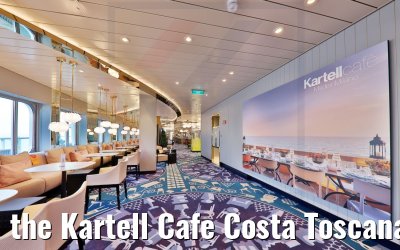 the Kartell Cafe Costa Toscana