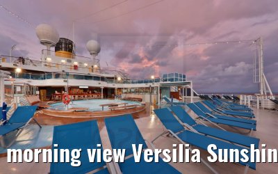 morning view Versilia Sunshine Deck Costa Firenze