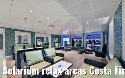 Solarium relax areas Costa Firenze