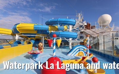 Waterpark La Laguna and waterslides Costa Firenze