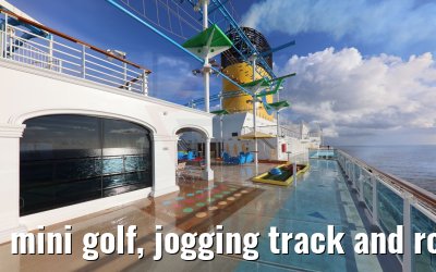 mini golf, jogging track and rope garden Costa Firenze