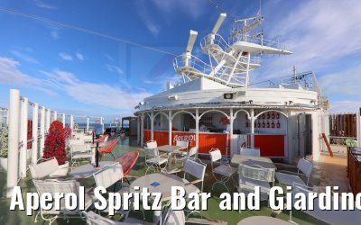 Aperol Spritz Bar and Giardino Del Fiore Costa Firenze
