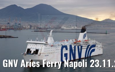 GNV Aries Ferry Napoli 23.11.2021