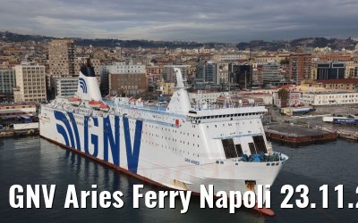 GNV Aries Ferry Napoli 23.11.2021